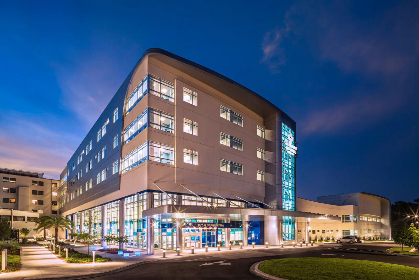 Healthcare campus building