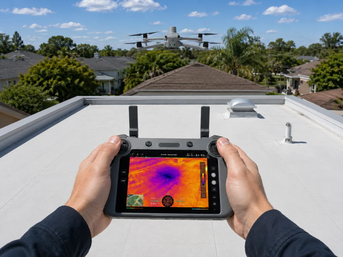 Infrared Roof Moisture Surveys in Santa Rosa, CA